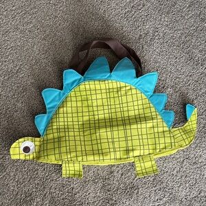 Kids Dinosaur Beach Bag - Green & Blue